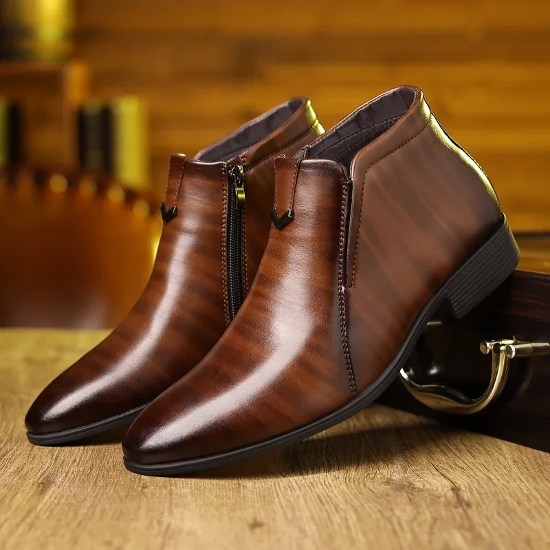 Men Formal Wear With Boots - Stivali da uomo di lusso Moda