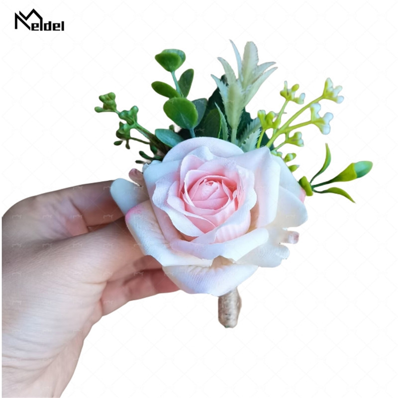 Tuxedo Lapel Pin - Corpetto da sposa Boutonnieres Fiori per